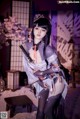 Cosplay 白莉愛吃巧克力 雷電將軍 P22 No.a2823d